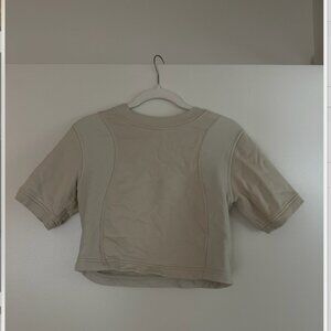 lululemon Cotton french terry top